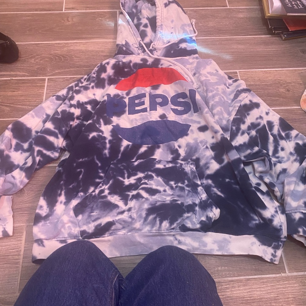 Pepsi hoodie worn